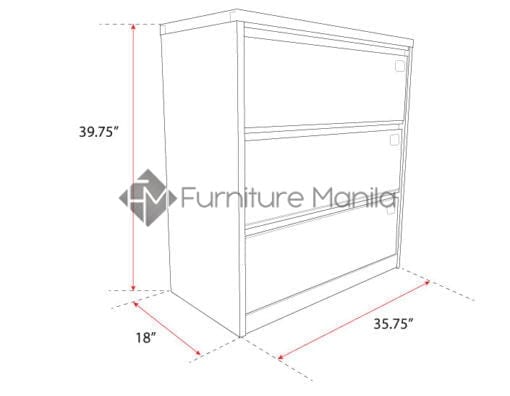 Radar Lateral Filing Cabinet | Furniture Manila