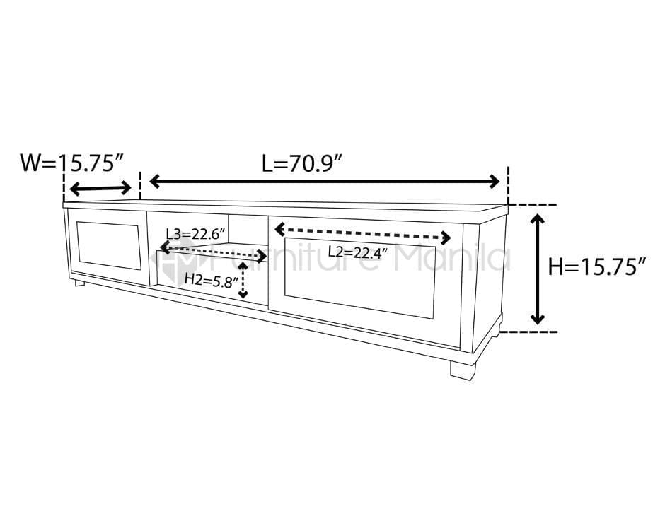 834180 TV STAND | Home & Office Furniture Philippines