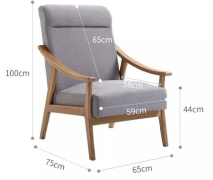 CS4 Single Sofa with Stool | Furniture Manila